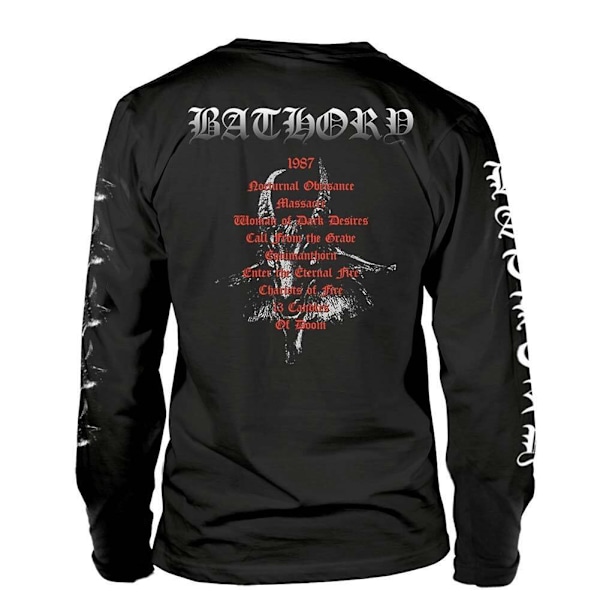 Bathory Unisex Adult Under The Sign Långärmad T-shirt M Svart Black M
