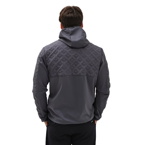 Stuburt Evolution-Tech Vadderad Jacka med Huva för Män S Skiffergrå Slate Grey S