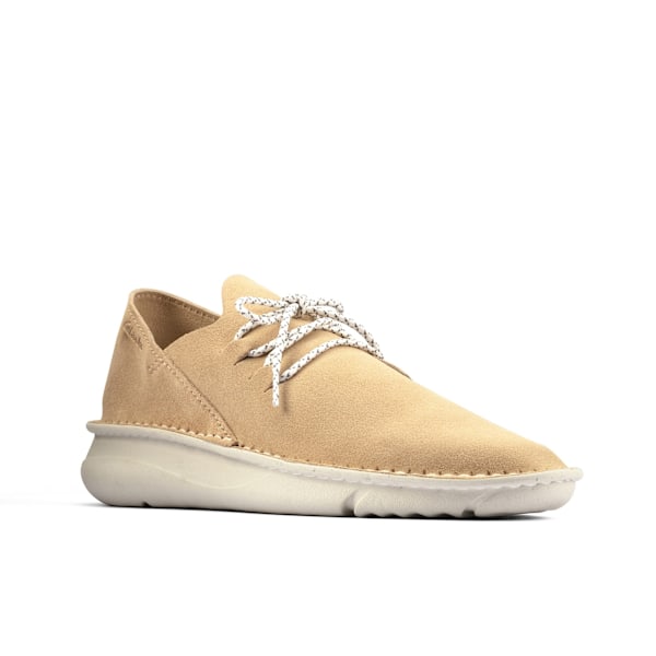 Clarks Herr Origin Läder Casual Skor 10 UK Taupe Taupe 10 UK