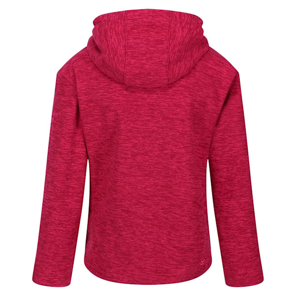 Regatta Barn/Barn Kacie Hooded Fleece 13 År Bärrosa Berry Pink Marl 13 Years