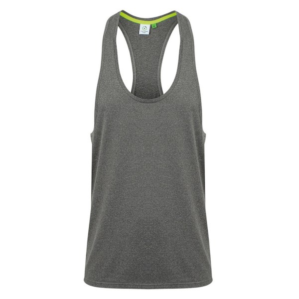 Tombo Herr Muskeltröja Topp XL Gråmelerad Grey Marl XL