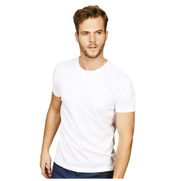 Casual Classic Herr Performance T-shirt XL Vit White XL