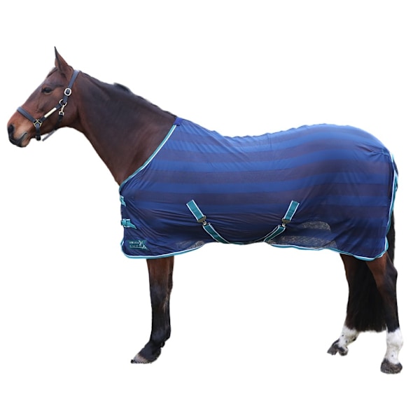 Hy StormX Empra Standard-Neck Air Motion Horse Cooler Rug 4´ 6 Navy 4´ 6