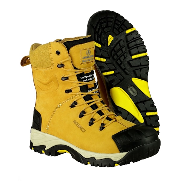 Amblers Safety FS998 S3 Säkerhetskängor 7 UK Honey Honey 7 UK
