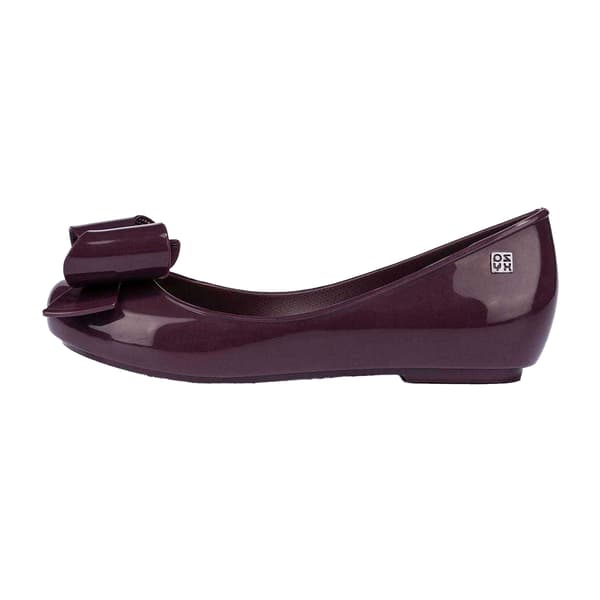 Zaxy Dam Pop Icon Ballerinaskor 6 UK Vinröd Burgundy 6 UK