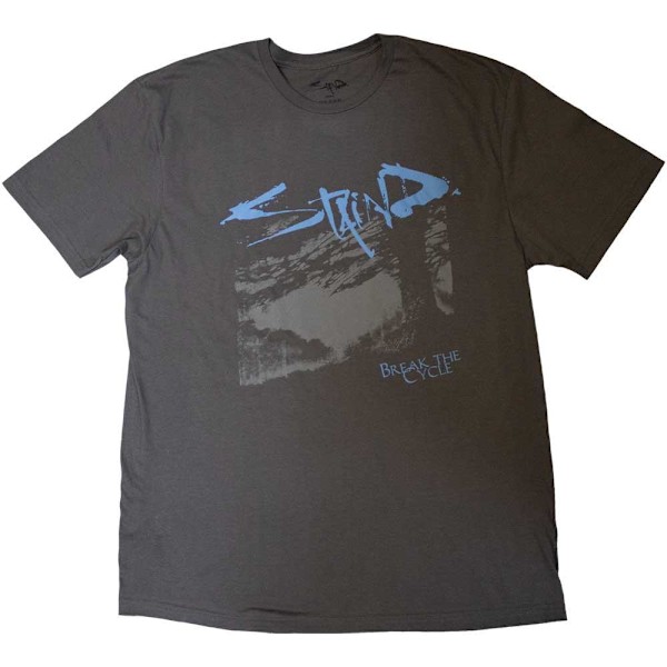 Staind Unisex Adult Break The Cycle T-Shirt M Charcoal Grey Charcoal Grey M