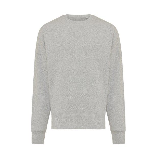 Iqoniq Unisex Vuxen Kruger Återvunnen Bomull Rundhals Avslappnad Passform Heather Grey XS