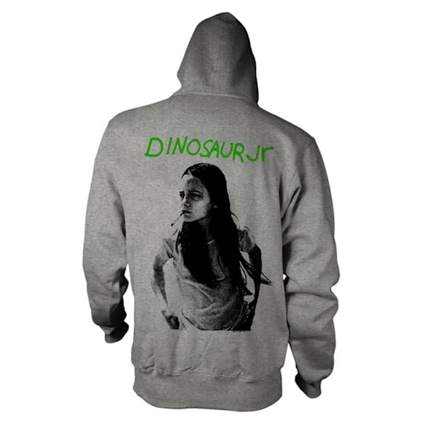 Dinosaur Jr Unisex Vuxen Grön Mind Hoodie M Grå Grey M