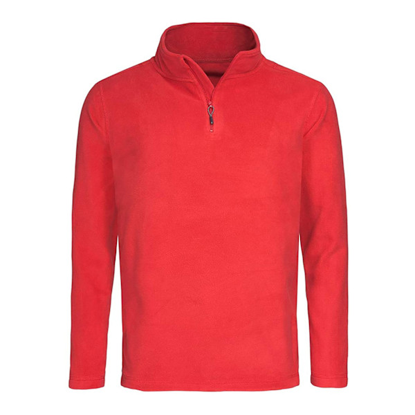 Stedman Herr Active Half Zip Fleece 2XL Scarlet Red Scarlet Red 2XL