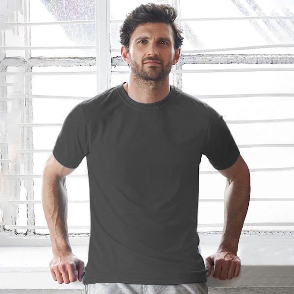 AWDis Cool Unisex Återvunnen T-shirt M Charcoal Charcoal M