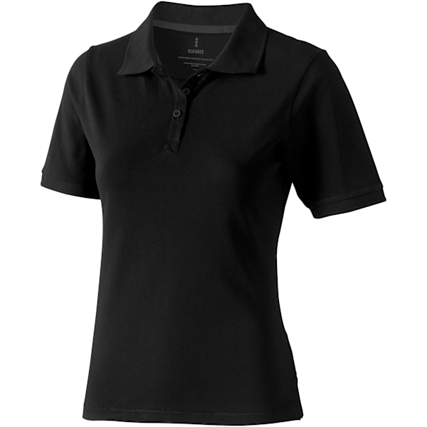 Elevate Calgary Kortärmad Dampolo L Solid Black Solid Black L