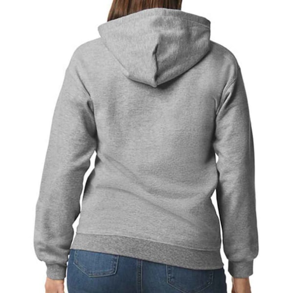 Gildan Unisex Vuxen Mellantung Fleece Hoodie 4XL Sportgrå Sports Grey 4XL