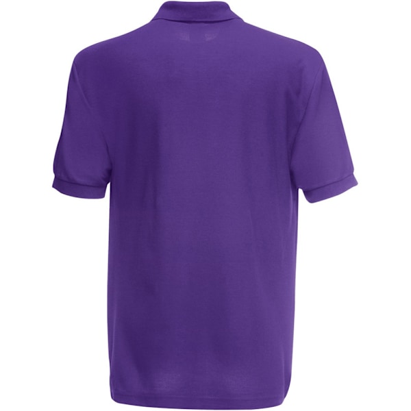 Fruit of the Loom Barn/Barn Pique Kortärmad Poloskjorta Purple 3-4