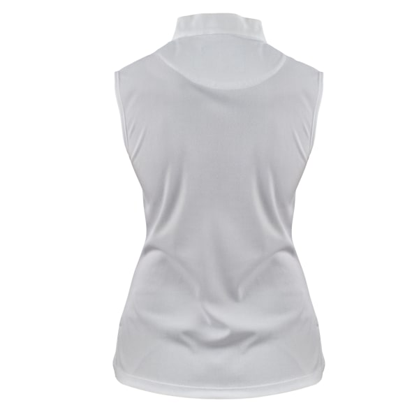 Aubrion ärmlös lagerskjorta för dam/dam 10 UK White White 10 UK