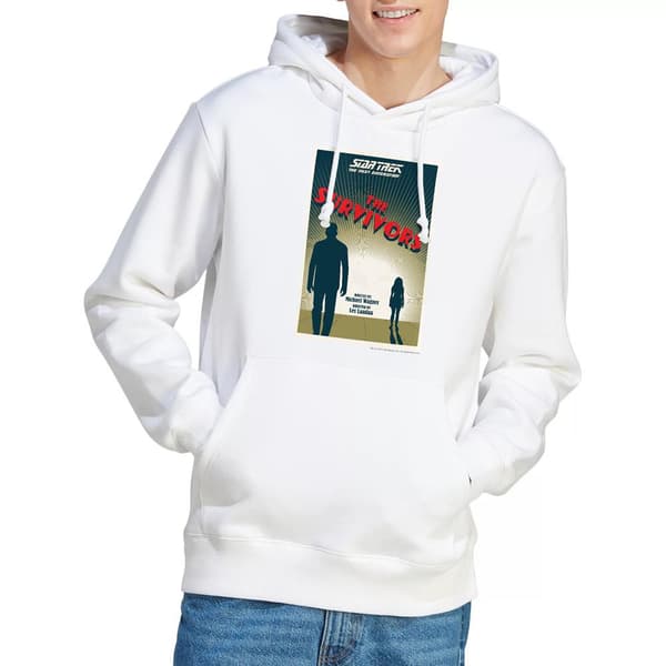 Star Trek Herr The Next Generation Säsong 3 Avsnitt 3 Hoodie M White M