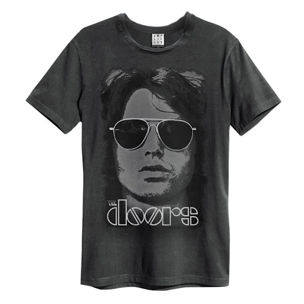 Amplified Unisex Vuxen Mr Mojo Risin The Doors T-shirt M Kolgrå Charcoal M