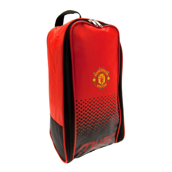 Manchester United FC Official Football Fade Design Bootbag One Red/Black One Size