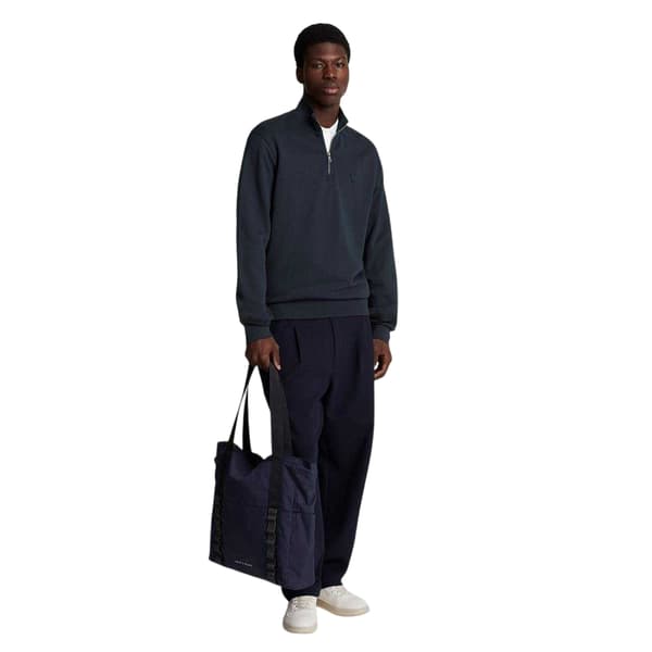Lyle & Scott Herrtröja Eagle Zip Neck S Mörkblå Dark Navy S