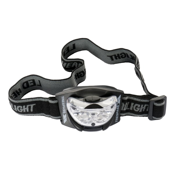 Trespass Guidance 3 LED Headtorch One Size Svart Black One Size