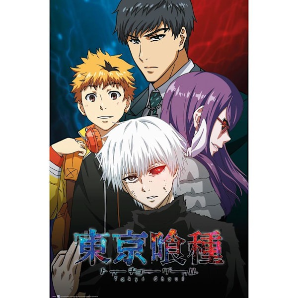 Tokyo Ghoul Conflict Poster En Storlek Flerfärgad Multicoloured One Size