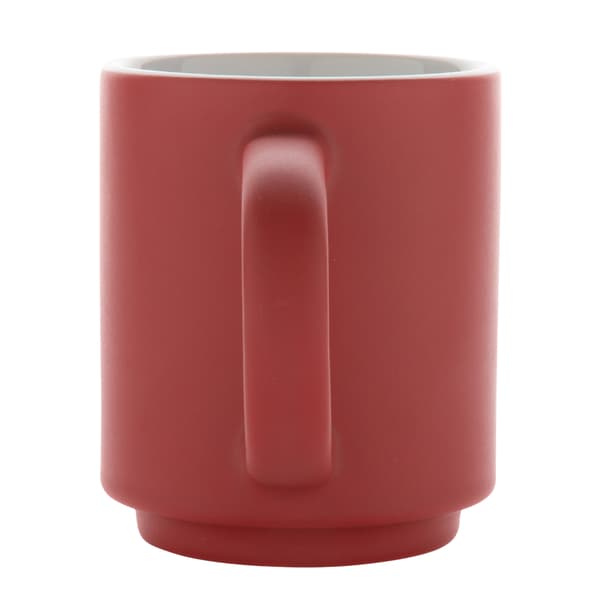 XD Collection Stapelbar Keramisk Mugg 180ml One Size Röd/Vit Red/White One Size
