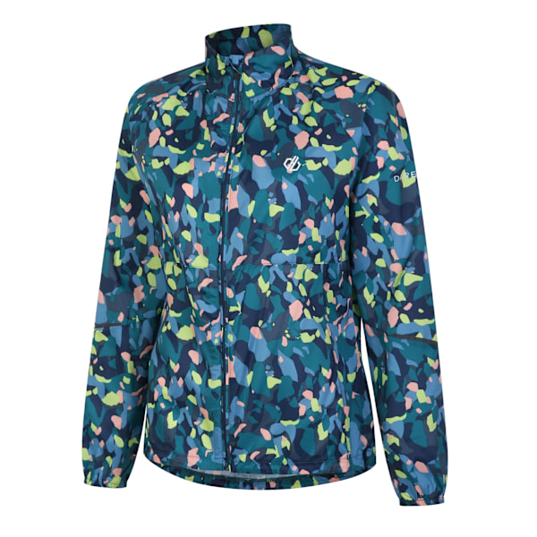 Dare 2B Dam Resilient II Windshell Abstract Lättviktsjacka Fortune Green 8 UK