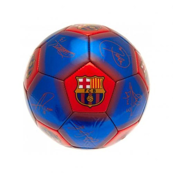 FC Barcelona Signerad Skill Football One Size Blå/Röd Blue/Red One Size