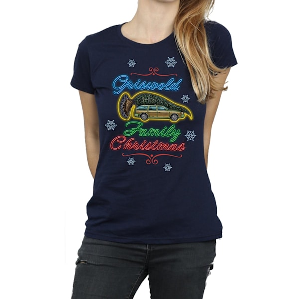 National Lampoon's Christmas Vacation Dam/Damer Bomull T-shirt Navy Blue L