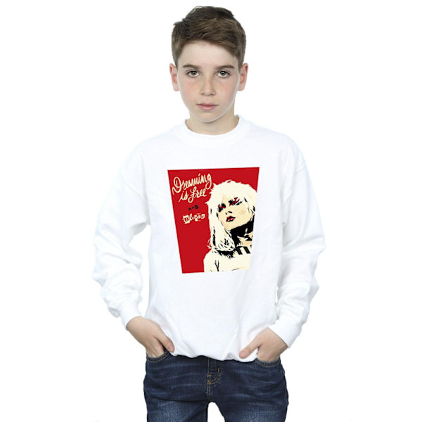 Blondie Boys Dreaming Is Sweatshirt 5-6 år Vit White 5-6 Years