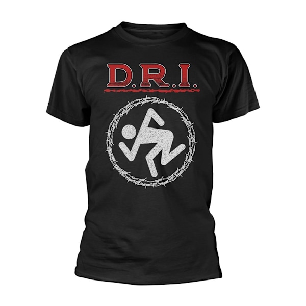 D.R.I. Unisex Vuxen Taggtråd T-shirt M Svart Black M