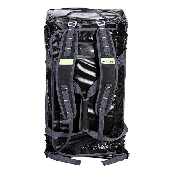 Portwest PW3 Vattenavvisande 70L Duffelväska One Size Svart Black One Size
