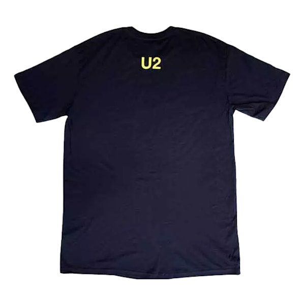 U2 Unisex Vuxen EU Stars 2018 T-Shirt XXL Marinblå Navy Blue XXL