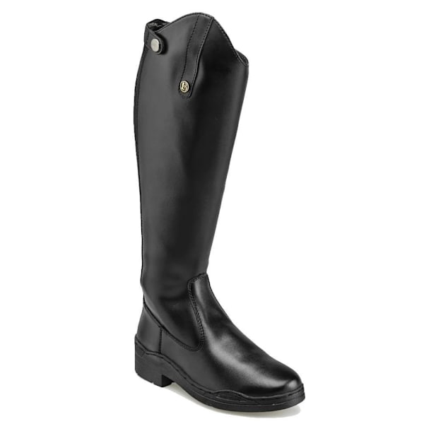 Brogini Modena syntetiska breda långa stövlar 6.5 UK svart Black 6.5 UK