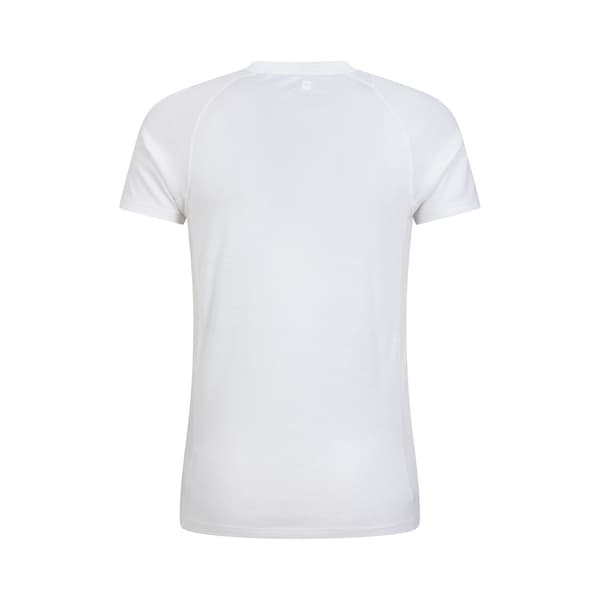 Mountain Warehouse Herr Summit Merino Ull Termisk Topp XS Vit White XS