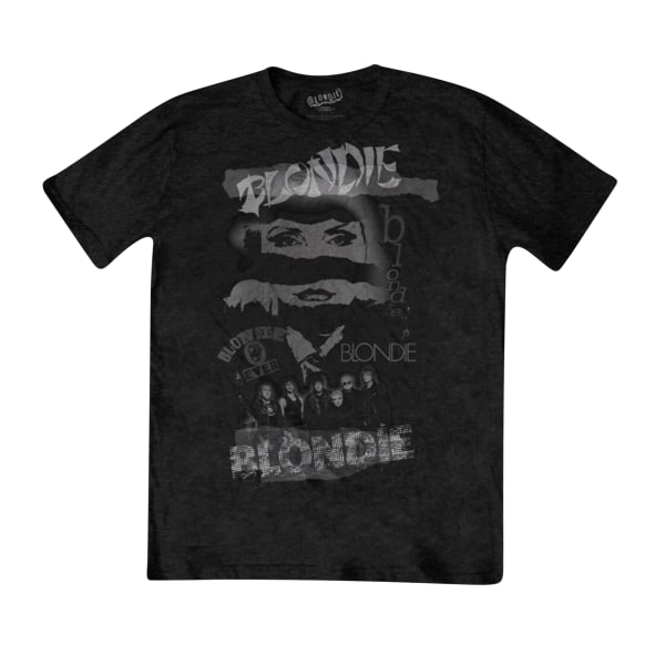 Blondie Unisex Vuxen Montage T-shirt XL Svart Black XL