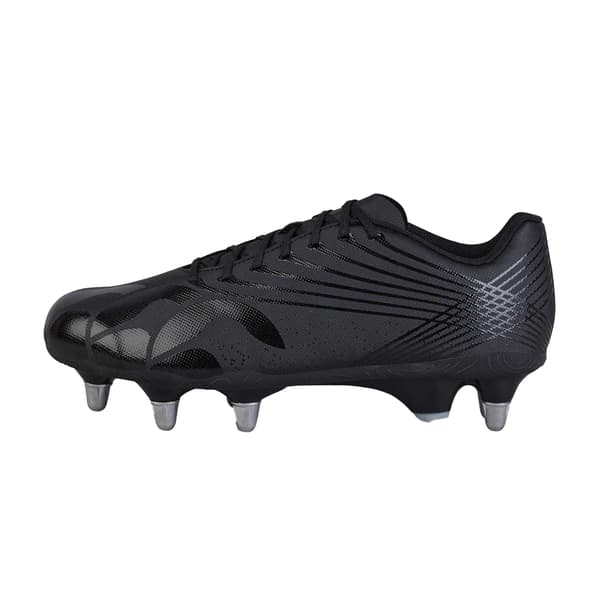 Canterbury Herr Stampede Groundbreak Team Mönstrad Läder Sof Black/Silver 10.5 UK
