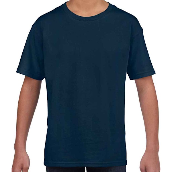 Gildan Softstyle T-shirt för barn 3-4 år Marinblå Navy 3-4 Years