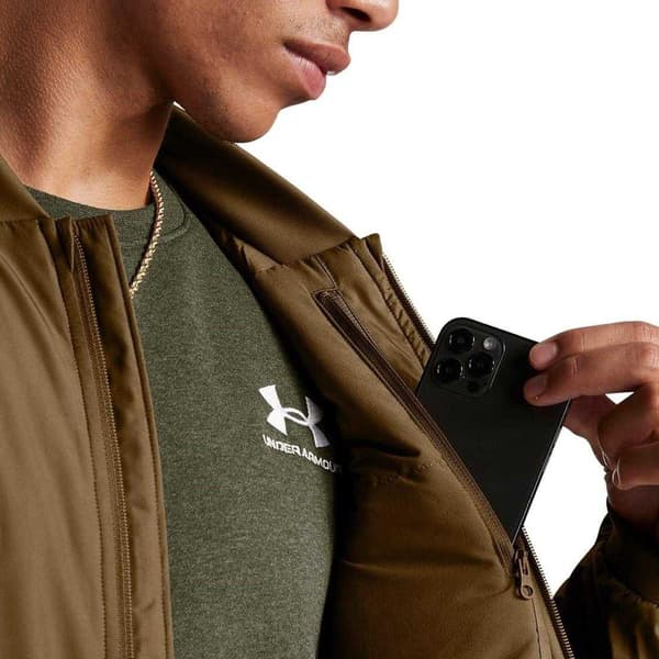 Under Armour Herr Unstoppable Bomberjacka S Brun Brown S