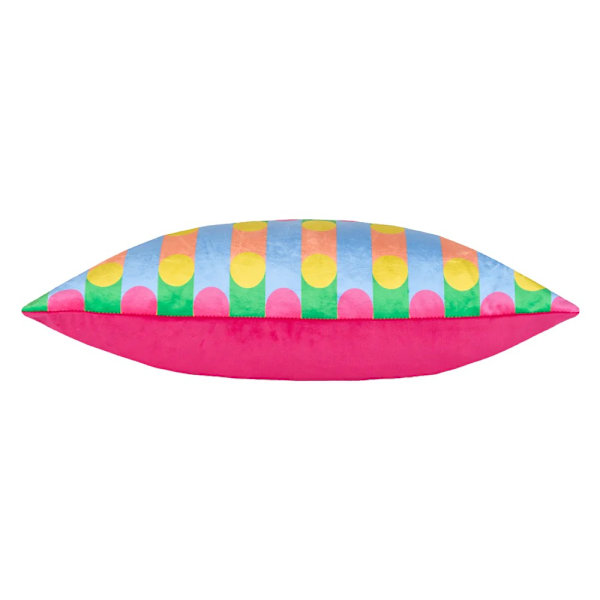 Heya Home Bon Bon Sammetskuddeöverdrag 60cm x 40cm Flerfärgad Multicoloured 60cm x 40cm