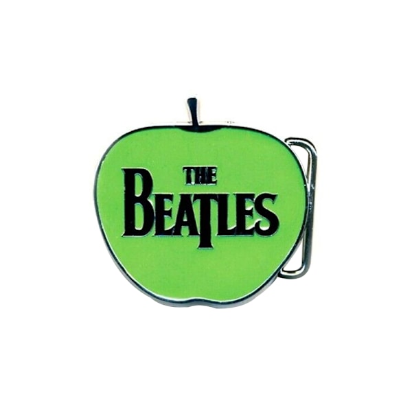 The Beatles Apple Logo Bältespänne One Size Grön/Svart/Silver Green/Black/Silver One Size