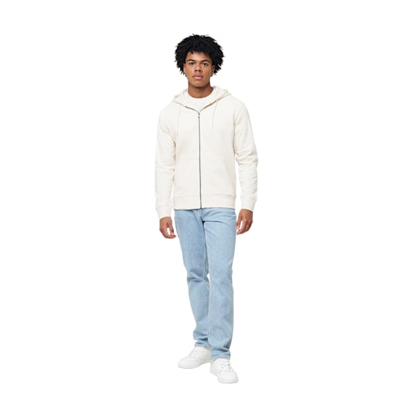 Iqoniq Unisex Vuxen Abisko Återvunnen Bomull Full Zip Hoodie M Na Natural Raw M