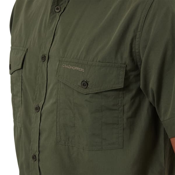 Craghoppers Herr Kiwi Kortärmad Skjorta S Cederträd Grön Cedar Green S
