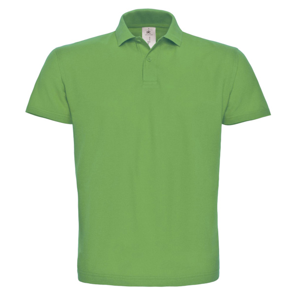 B&C ID.001 Herr Kortärmad Polotröja 4XL Real Green Real Green 4XL
