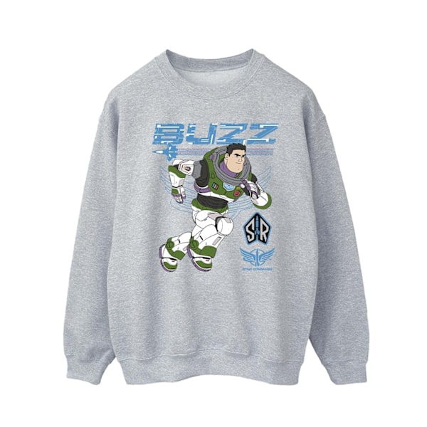 Disney Lightyear Buzz Run To Action Sweatshirt M Sports Gr Sports Grey M