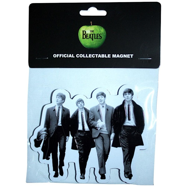 The Beatles Walking In London Präglad Kylskåpsmagnet One Size W White/Grey/Black One Size