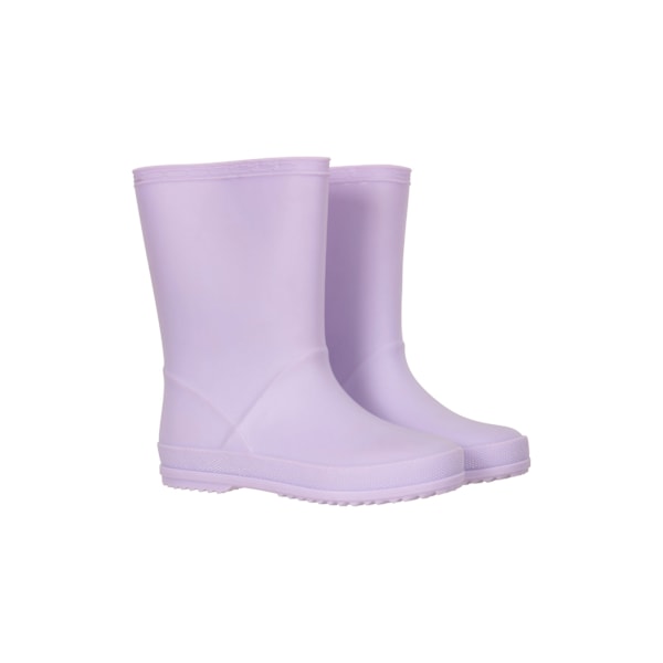 Mountain Warehouse Barn/Kids Enkla Wellington Stövlar 7 UK C Lilac 7 UK Child