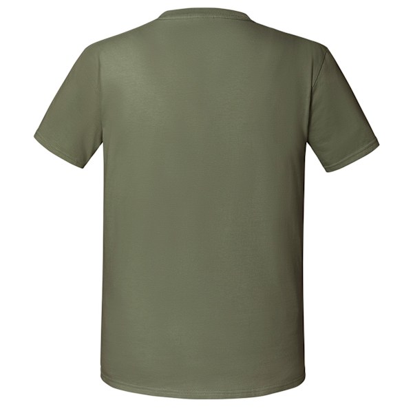 Fruit Of The Loom Herr T-shirt i ringspun premium, L, klassisk oliv Classic Olive L