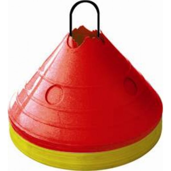 Carta Sport Cones Set (paket med 20) 36cm x 30cm x 20cm Röd/Gul Red/Yellow 36cm x 30cm x 20cm
