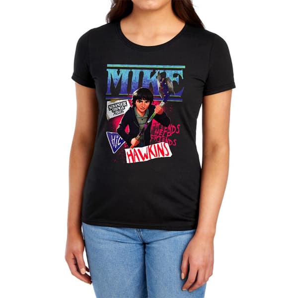 Stranger Things: Tales from ´85 Dam/Dam Mike Capped Sleev Black M