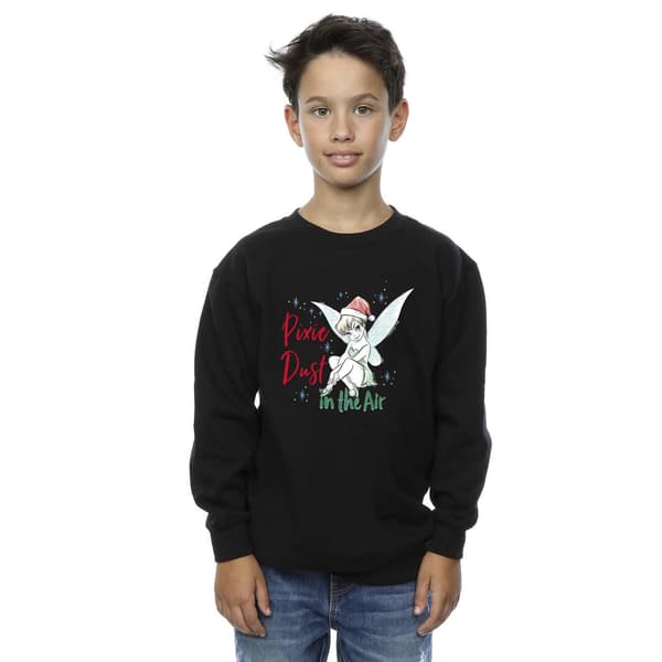 Disney Pojkar Tingeling Pixie Dust Tröja 5-6 År Svart Black 5-6 Years